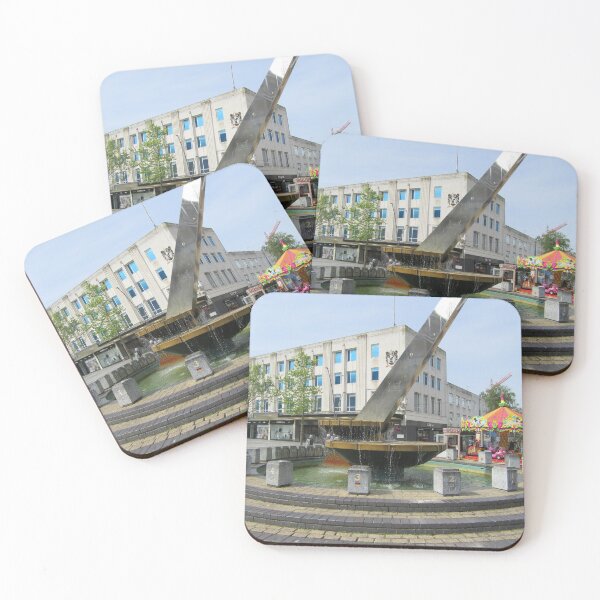 Item preview, Sundial And Fountain In Plymouth City Centre, Devon UK designed and sold by lezvee.