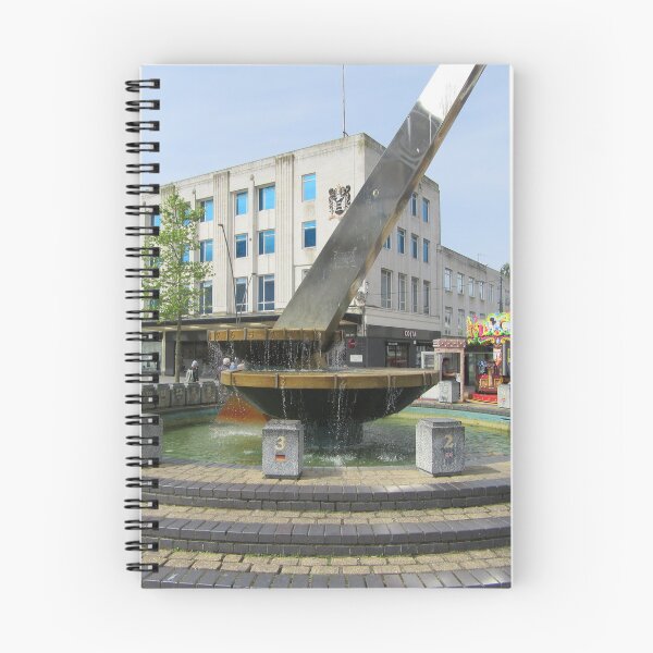 Item preview, Sundial And Fountain In Plymouth City Centre, Devon UK designed and sold by lezvee.