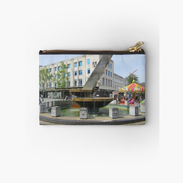 Item preview, Sundial And Fountain In Plymouth City Centre, Devon UK designed and sold by lezvee.