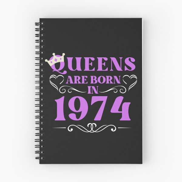 Item preview, queens are born in 1974, 1974 birthday gift designed and sold by vintage-years.