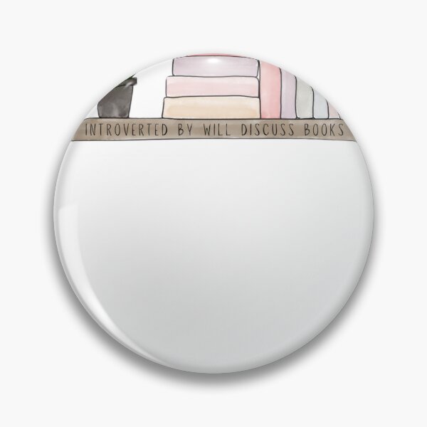 Item preview, Introverted by will discuss books designed and sold by ginnyrosecraft.