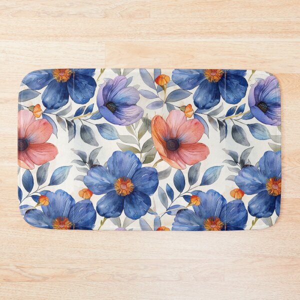 Item preview, watercolor Floral seamless pattern designed and sold by NGDigitalArt.