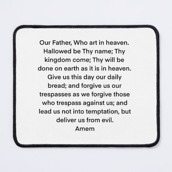 Item preview, Our Father Prayer, The Lord’s Prayer designed and sold by Lupappdesigns.
