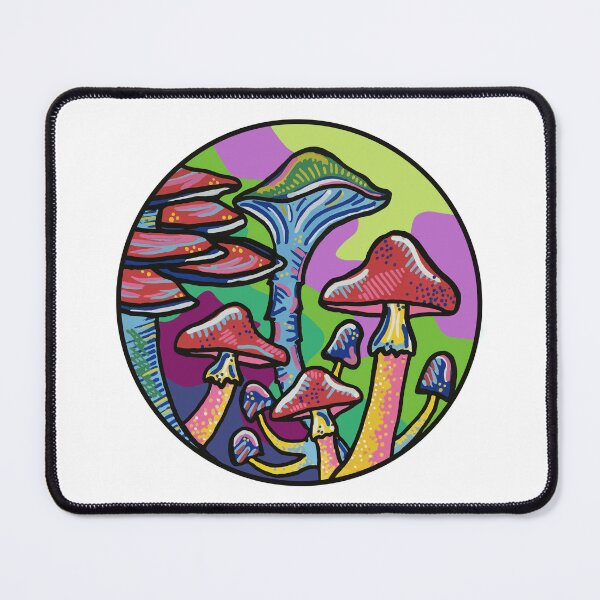 Item preview, Colorful Mushrooms designed and sold by Superb Beefalo.