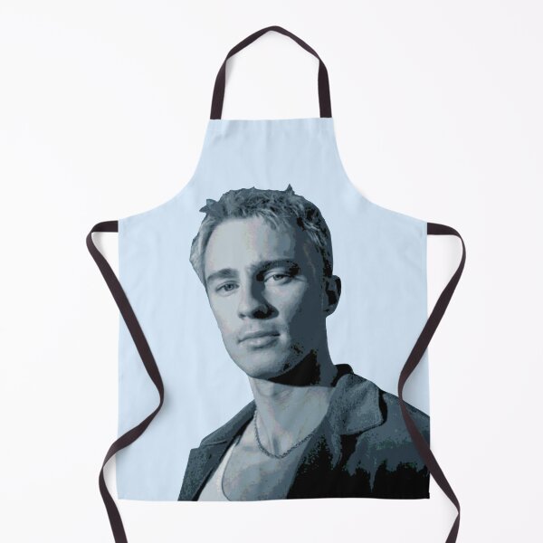 Item preview, Drew Starkey blue posterised designed and sold by sarahhelizz.