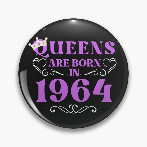 Item preview, queens are born in 1964, 1964 birthday gift designed and sold by vintage-years.