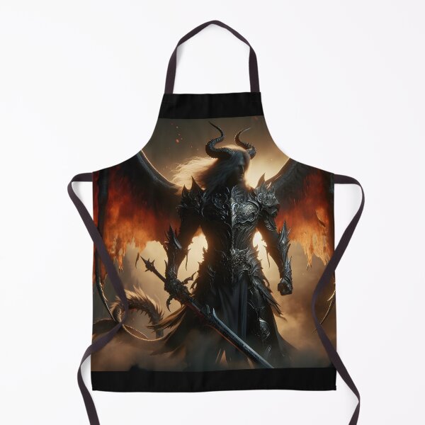 Item preview, Winged Demon Knight designed and sold by GalleryBrisArt.