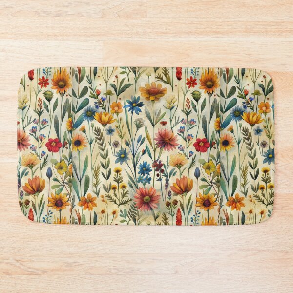 Item preview, Watercolor Floral seamless pattern designed and sold by NGDigitalArt.