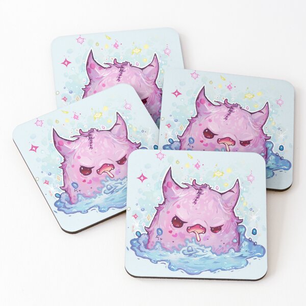 Item preview, Vibrant Konpeito Creature in Water - Fantasy Art designed and sold by EAGallery.