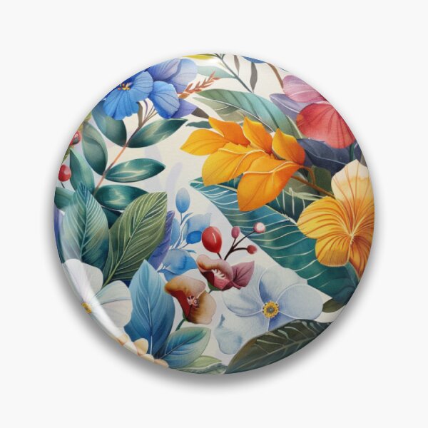 Item preview, Colorful  Floral seamless pattern designed and sold by NGDigitalArt.