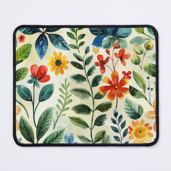 Item preview, Watercolor Floral seamless pattern designed and sold by NGDigitalArt.