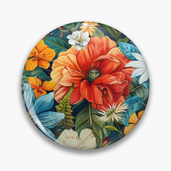 Item preview, Colorful Floral seamless Pattern designed and sold by NGDigitalArt.