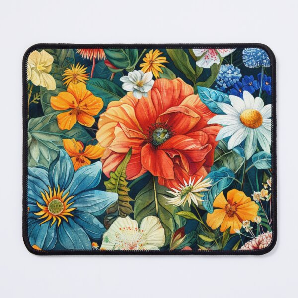 Item preview, Colorful Floral seamless Pattern designed and sold by NGDigitalArt.