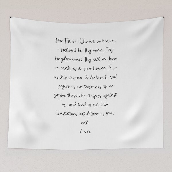 Item preview, Our Father Prayer, The Lord’s Prayer  designed and sold by Lupappdesigns.