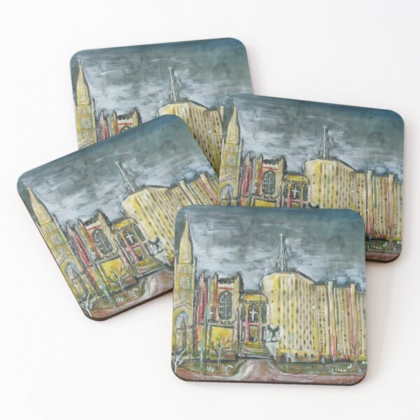 Item preview, Coventry Cathedral , Watercolour Inks designed and sold by Luke Bailey.
