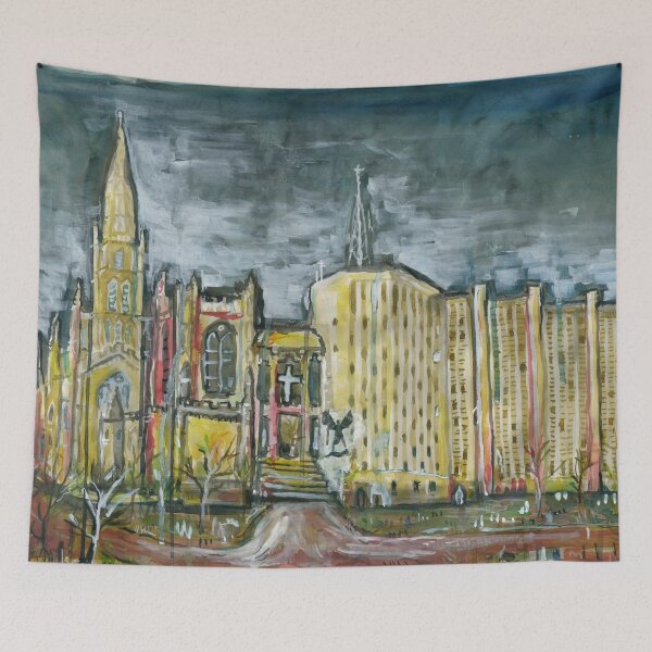 Item preview, Coventry Cathedral , Watercolour Inks designed and sold by Luke Bailey.