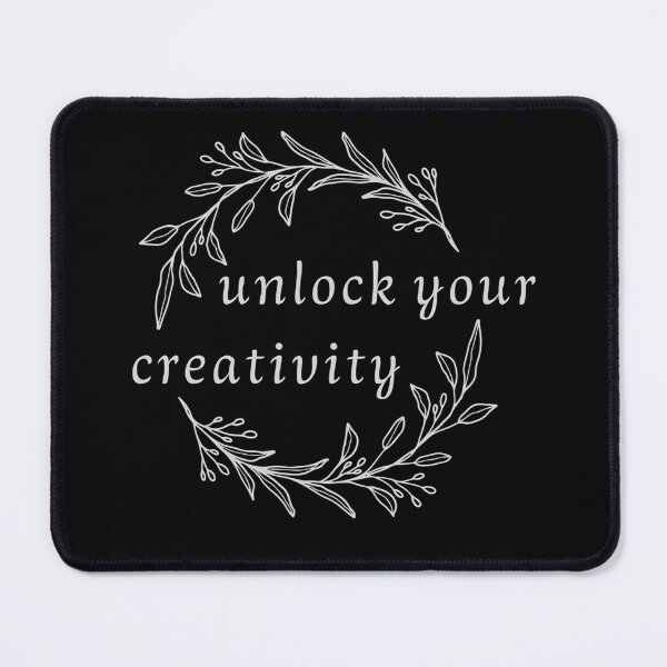 Item preview, Unlock Your Creativity Inspiration Idea designed and sold by Mirabilum.