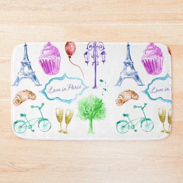 Item preview, Paris Eiffel Tower watercolor painting  designed and sold by monpetitbijou.