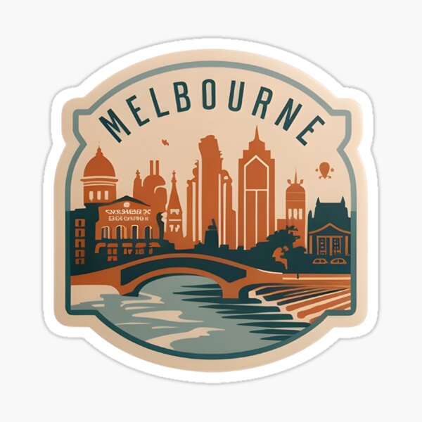 Item preview, MELBOURNE | AUSTRALIA | VINTAGE | MINIMALISTIC designed and sold by Zibis09.