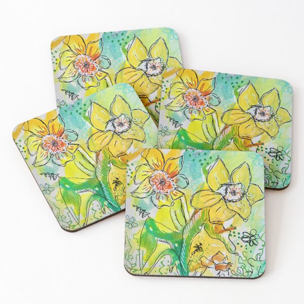 Item preview, Dueling Daffodils designed and sold by JessicaHuffArt.