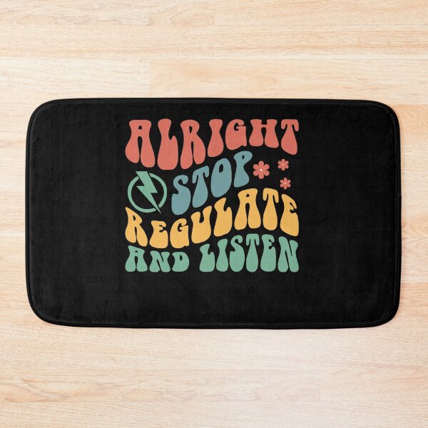 Item preview, Alright Stop Regulate and Listen, Counselor, Sensory Regulation, School Psychologist, Coping Skills, OT designed and sold by behindthefacts.