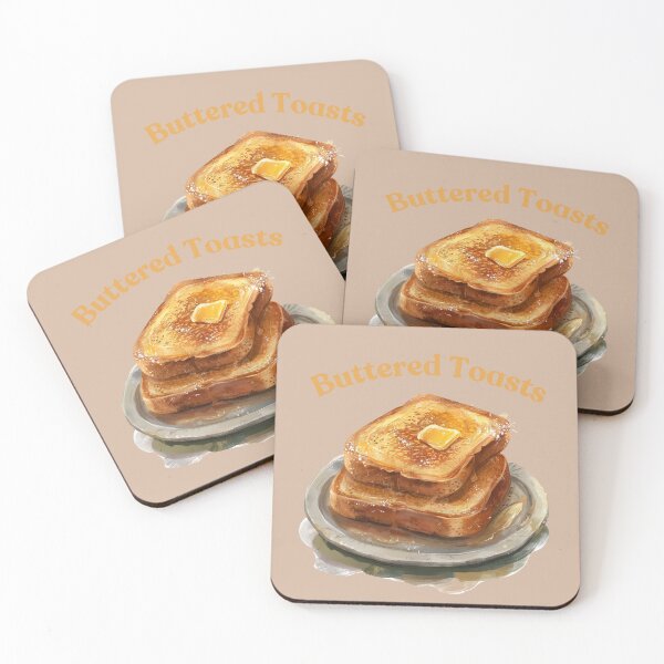 Item preview, Sweet Buttered French Toasts designed and sold by Duo Dang Studio.