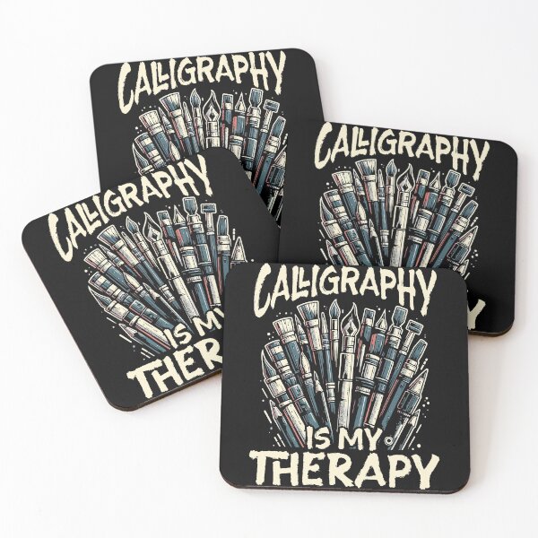 Item preview, Calligraphy Lover Artist Art Therapy designed and sold by Maljonic.