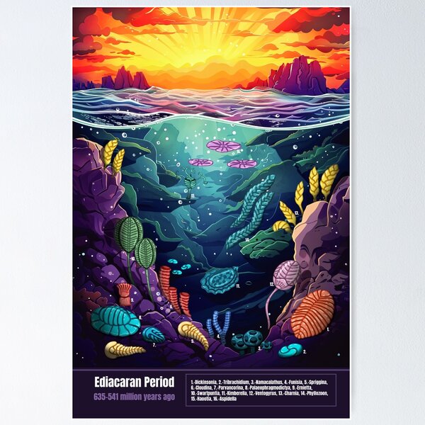 Item preview, Ediacaran Biota: Life Before the Cambrian designed and sold by TimeLineArtist.