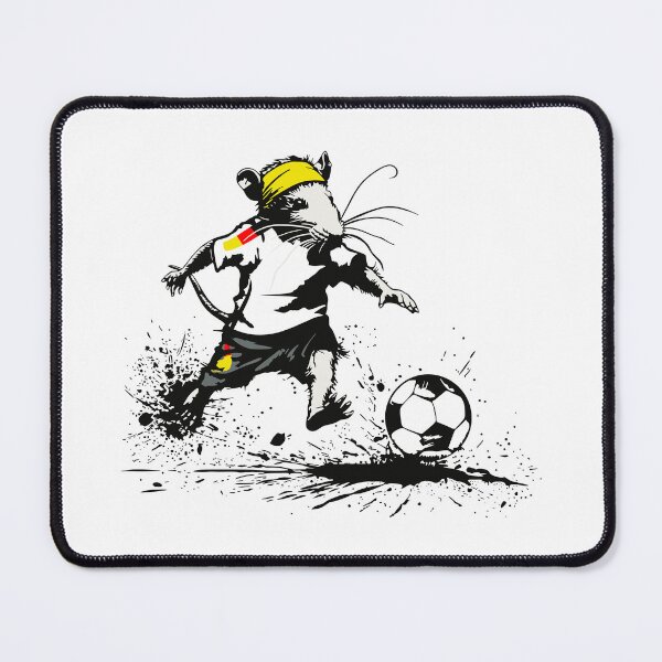 Item preview, Kickin´Rat: Football fan (Germany jersey) designed and sold by flamenco-verde.