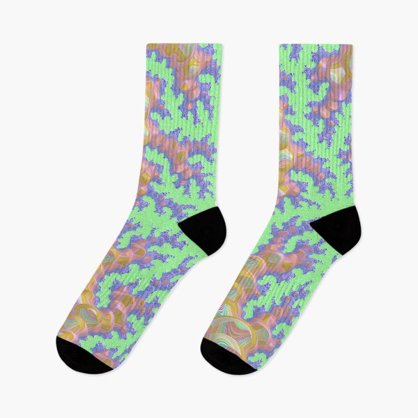 Item preview, Mandelbrot 105 - Pastel branching structures with equally pastel background designed and sold by Draeger0.