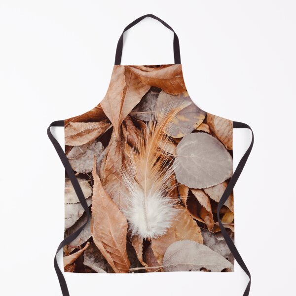 Item preview, Orange Feather On Autumn Colored Leaves designed and sold by FeatherfallSTU.