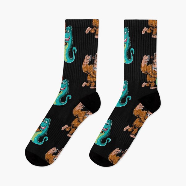 Item preview, Bigfoot Loch Ness Selfie designed and sold by box-artshop.