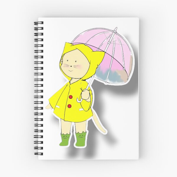 Item preview, Lindo gato con paraguas  designed and sold by HopInStyle31.
