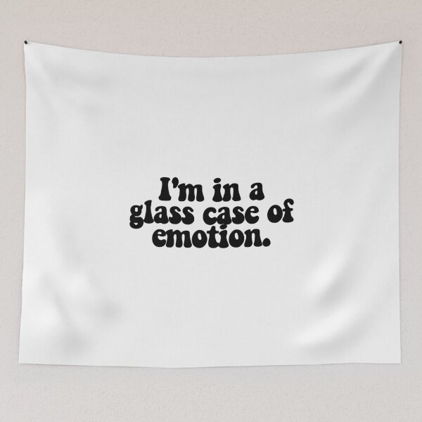 Item preview, I'm in a glass case of emotion.  designed and sold by CharmStudio.