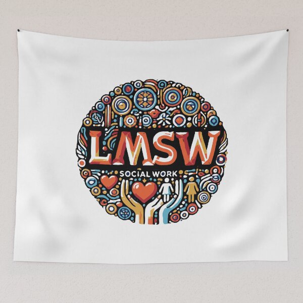 Item preview, LMSW - Licensed Master Social Work  designed and sold by TeesYouWant.