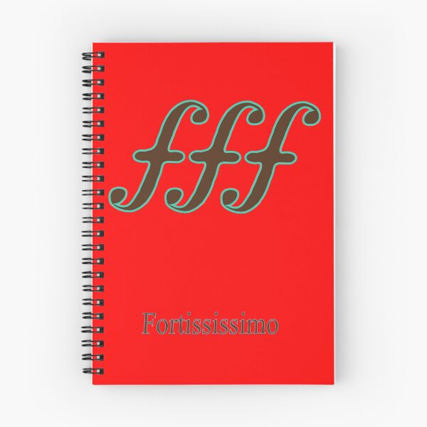 Aperçu de l'œuvre fortississimo Musical Notation vêtements de nouveauté créée et vendue par Scott C. L. Hollingsworth.