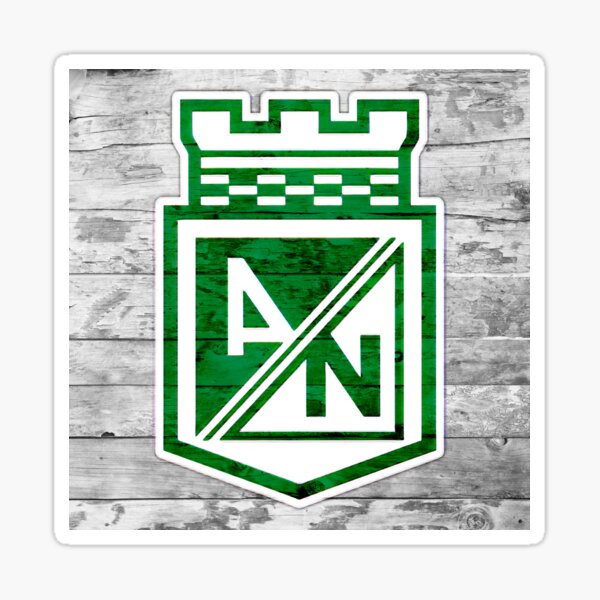Atletico Nacional - Wood Grain Sticker