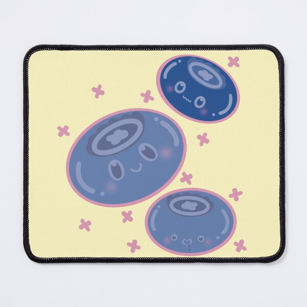Item preview, Cute Blueberries pattern designed and sold by Catphonesoup.