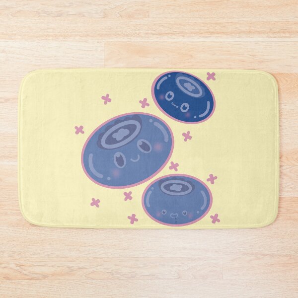 Item preview, Cute Blueberries pattern designed and sold by Catphonesoup.