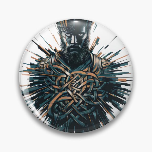 Item preview, The Spirit of The Celt. Celtic Warrior in ink Design designed and sold by CELTIC-DESIGNS.