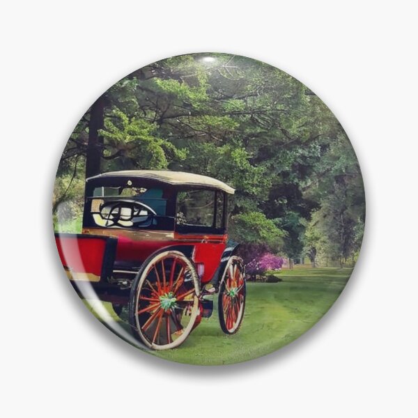 Item preview,  A Horseless Carriage in a Verdant Landscape designed and sold by KilianSzmid.