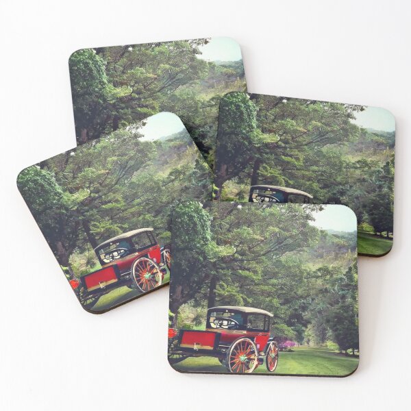 Item preview,  A Horseless Carriage in a Verdant Landscape designed and sold by KilianSzmid.