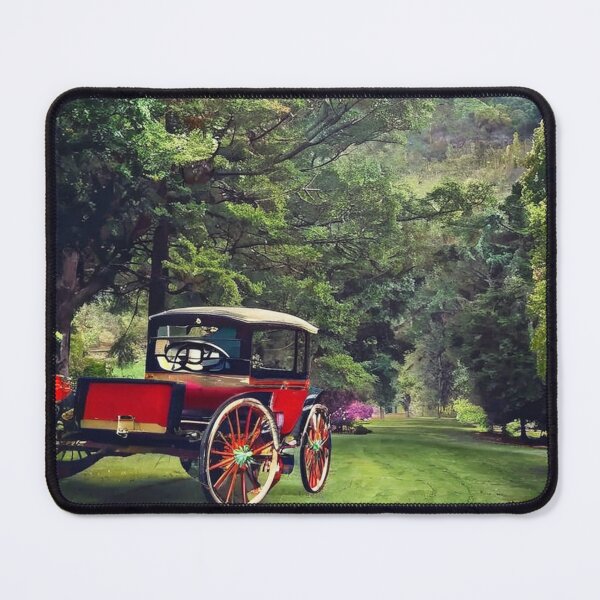 Item preview, A Horseless Carriage in a Verdant Landscape designed and sold by KilianSzmid.