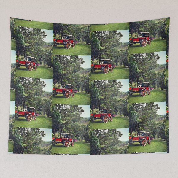 Item preview,  A Horseless Carriage in a Verdant Landscape designed and sold by KilianSzmid.