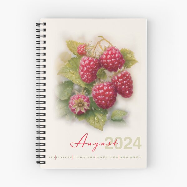 Item preview, August 2024 Calendar Poster designed and sold by AngelottiCR.