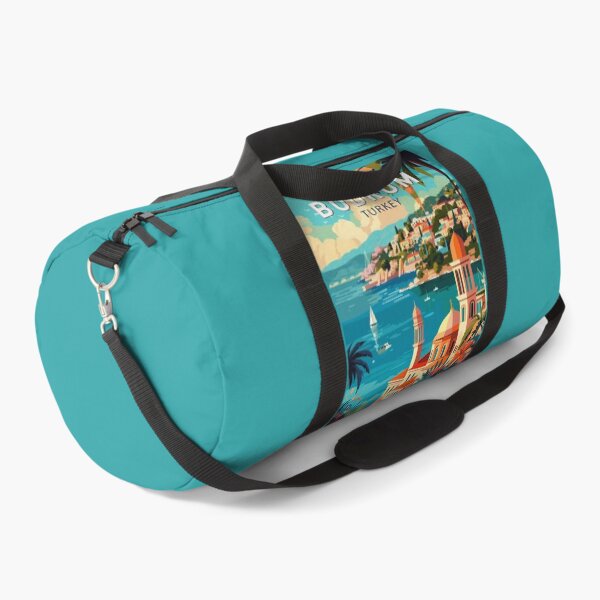 Item preview, Bodrum Turkey Travel Art Vintage designed and sold by KrisSidDesigns.