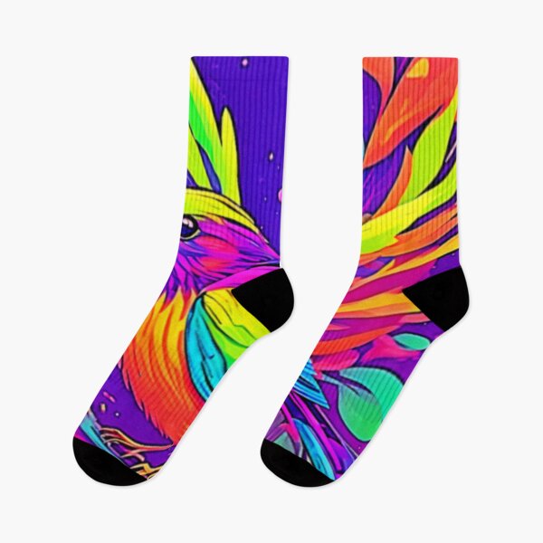 Item preview, Rainbow Bird in Cartoon Land designed and sold by Health And Fitness Posts e-Store.