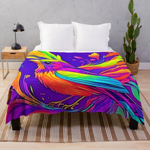 Item preview, Rainbow Bird in Cartoon Land designed and sold by Health And Fitness Posts e-Store.