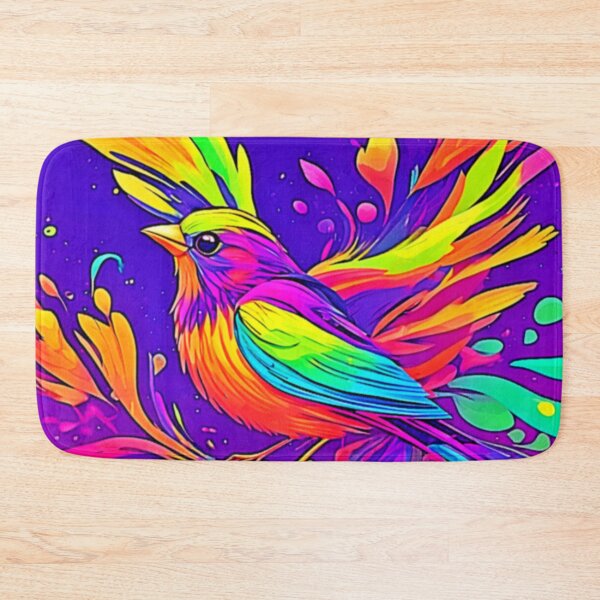 Item preview, Rainbow Bird in Cartoon Land designed and sold by Health And Fitness Posts e-Store.