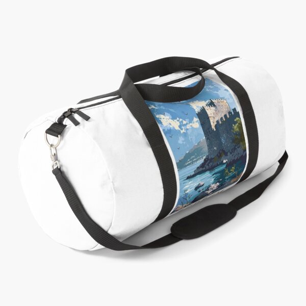 Item preview, Bodrum Castle Turkey Travel Art Vintage designed and sold by KrisSidDesigns.